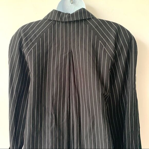 Lauren Ralph Lauren Linen Cotton Pinstripe Jacket - Picture 11 of 15